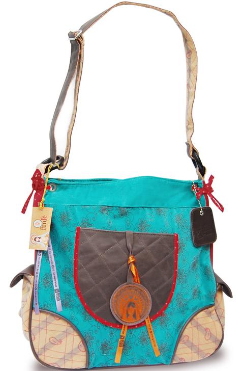 Handbag Blue Vixe Maria