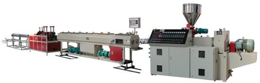 pipe extrusion line