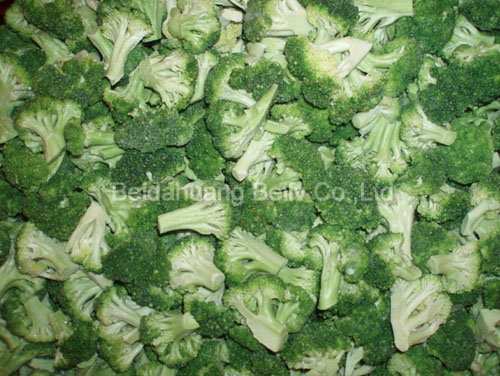 organic frozen broccoli, iqf broccoli