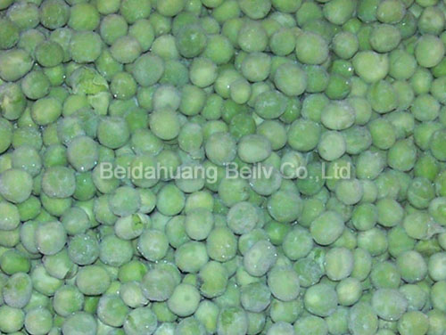 organic frozen green pea, iqf green pea