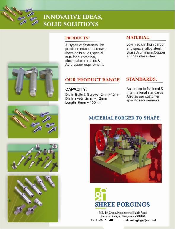 SPECIAL INDUSTRIAL FASTENERS