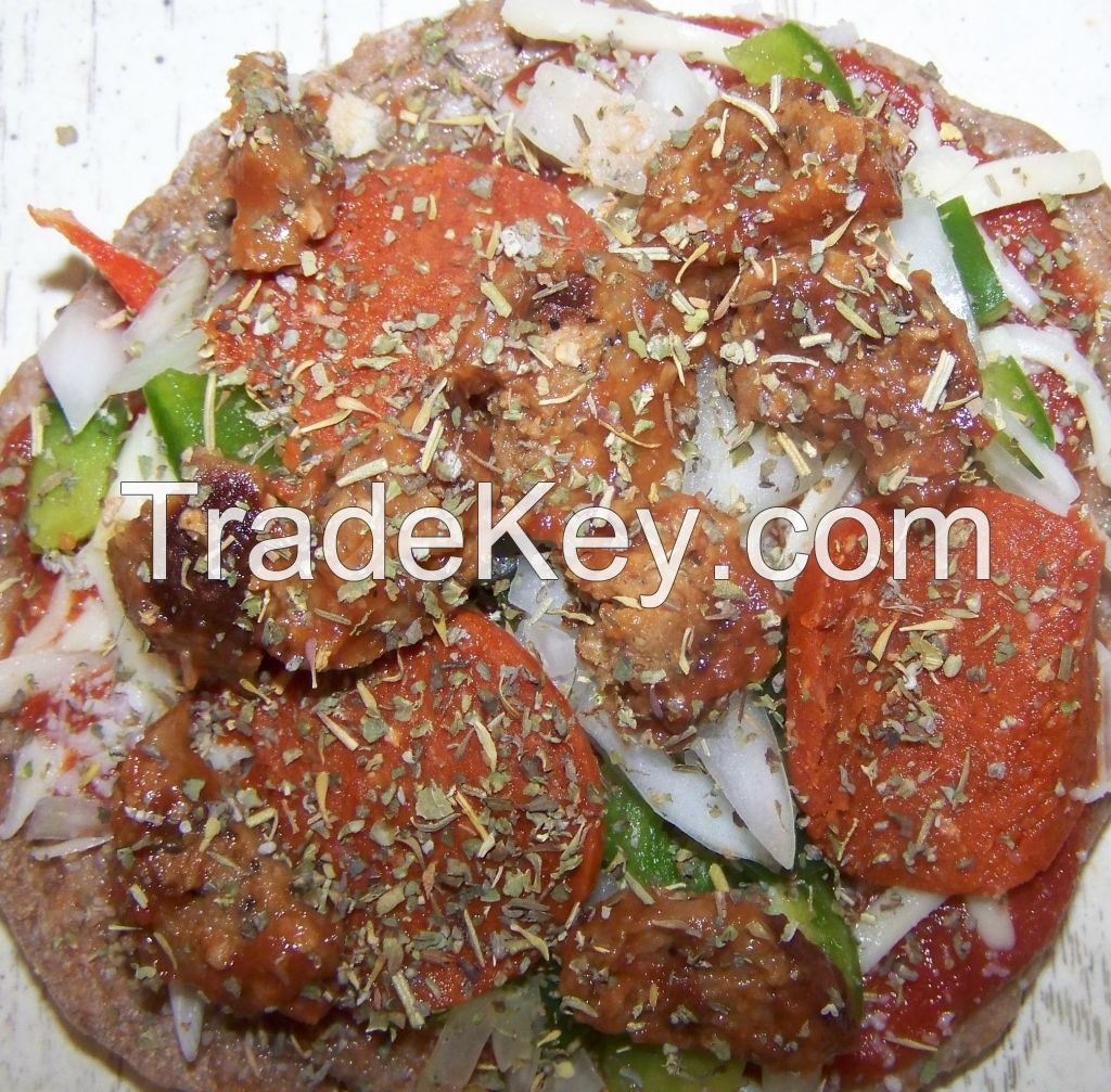 Bervins Mycotoxin Free Organic Halal Chicken Pizzas