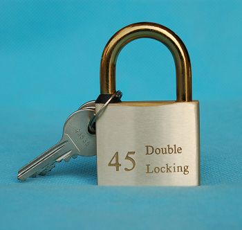 Heavy duty brass padlocks  with seal