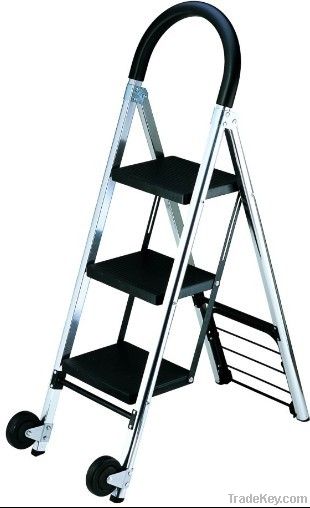 Folding ladder cart