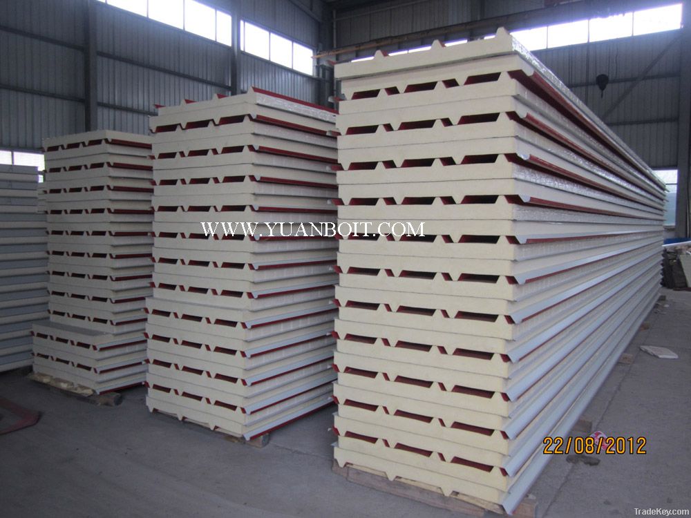 Pu Sandwich Panel (for Wall And Roof)