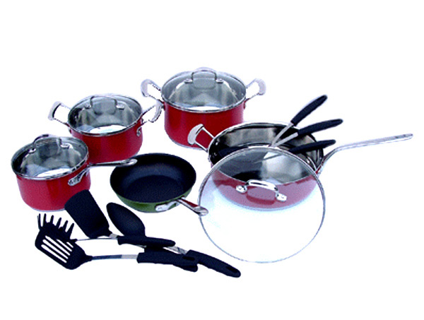 16 Pcs Non-stick Cookware Set