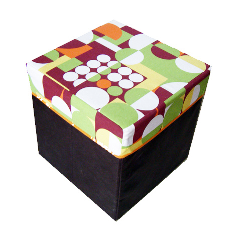 Foldable Storage Stool