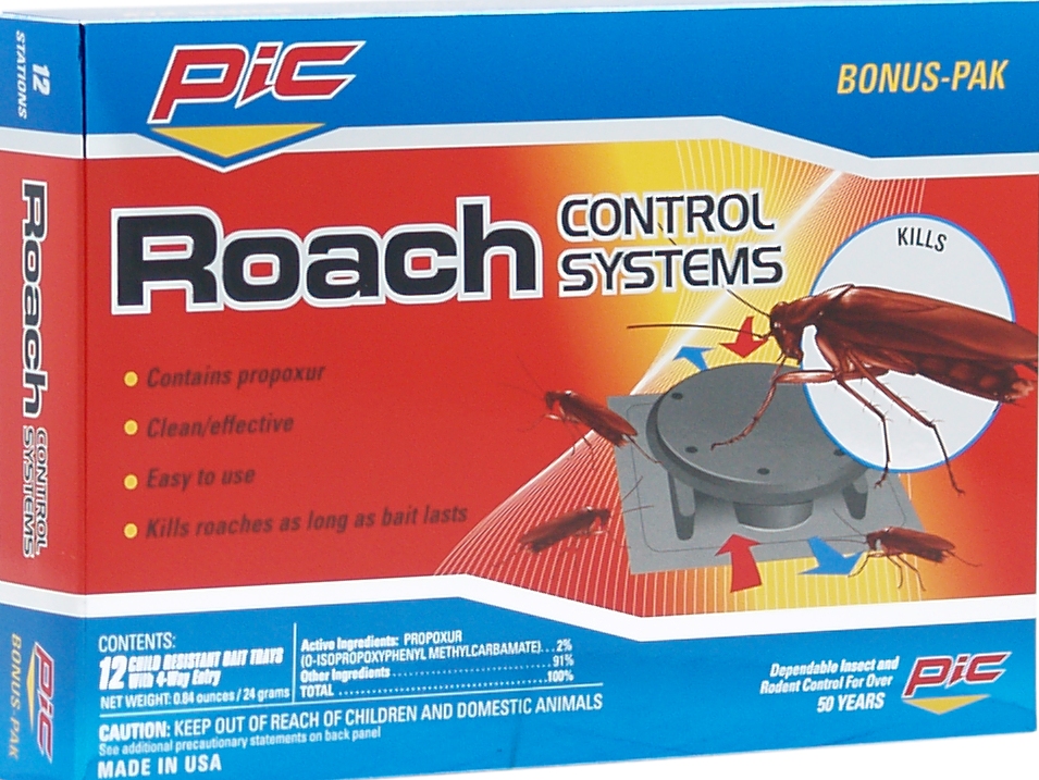 PIC Roach Control Systems (12-ct)