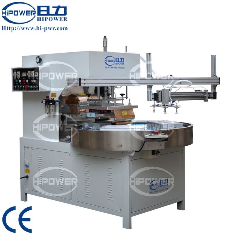 High Frequency Welding Machine with Four Stations Turntable