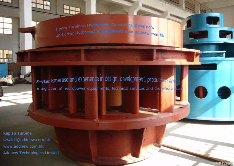 kaplan turbine generator