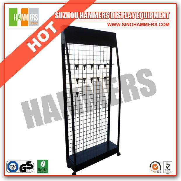 metal display wire shelving / wire display rack
