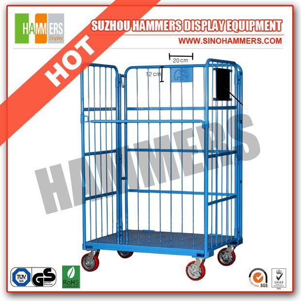 folding logistic roll container/pallet trolley/rolling container