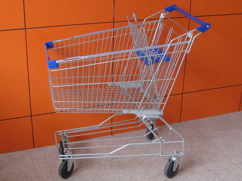 asia style shopping trolley