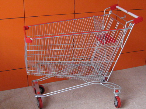 russian style shopping trolley