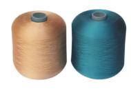 dyed polyester yarns