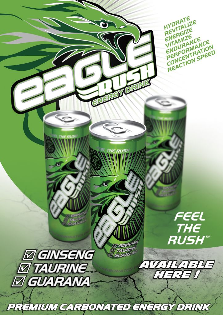 Eagle Rush Premium Energy Drink
