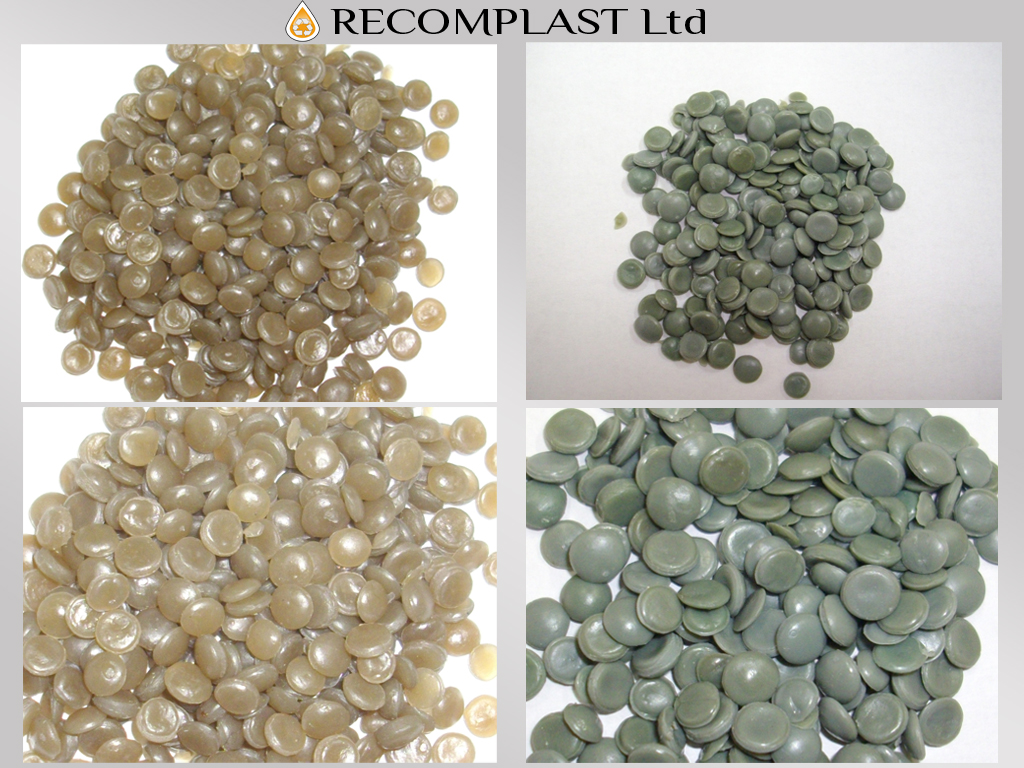 Secondary LDPE in the form of pellets