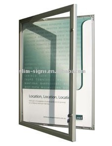 Lockable Sign Frame