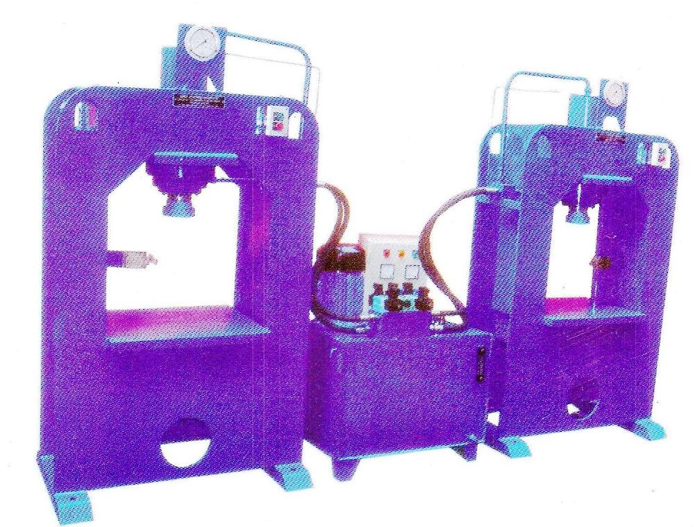 hydraulic interlocking tile press