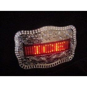 LED Western Buckle