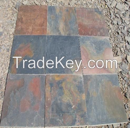 Kund Multi color slate stone