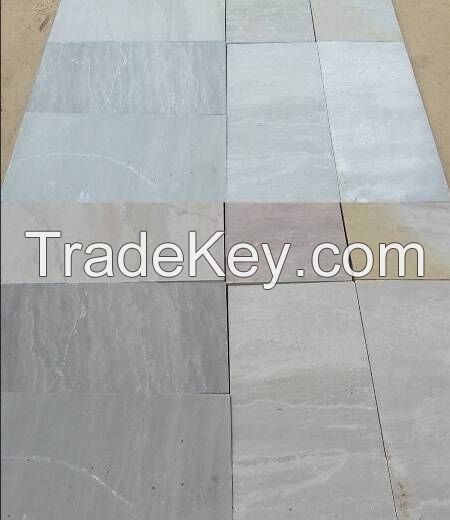 kandla Grey sandstone paving