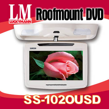 10.2" Roofmount DVD player