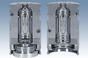 rotary style bottle mould