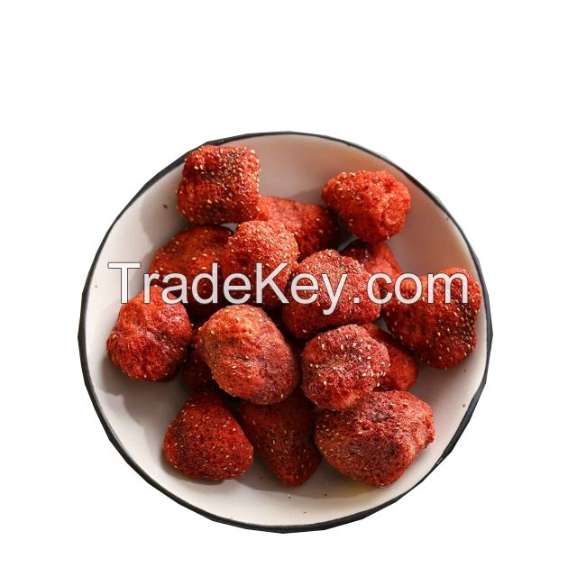 Pure Natural Chinese Health Snack Freeze Dried Strawberry Dehydrated Strawberry