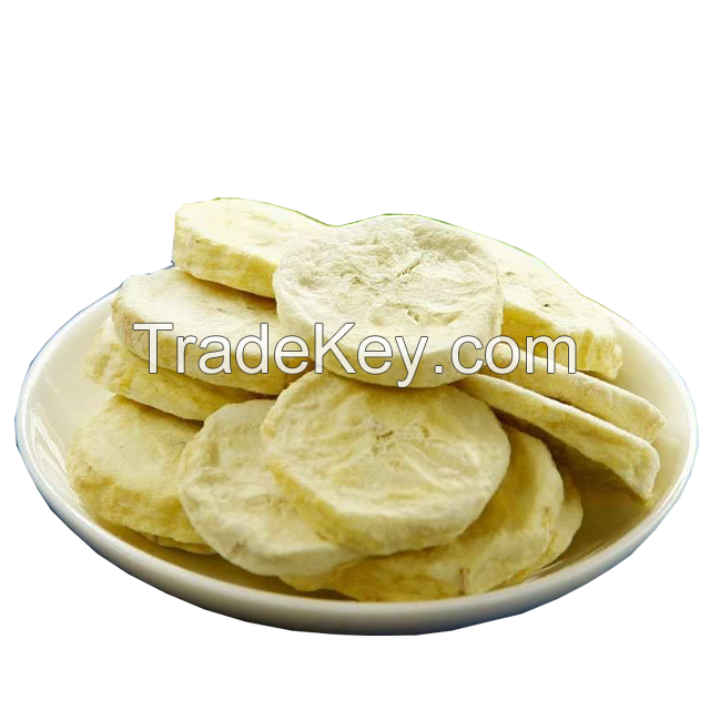 Pure Natural Chinese Health Snack Freeze Dried Banana Chips Dehydrated Banana