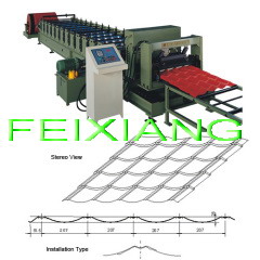 Glazed Tile Forming Machine, roll forming machine, tiles making machine