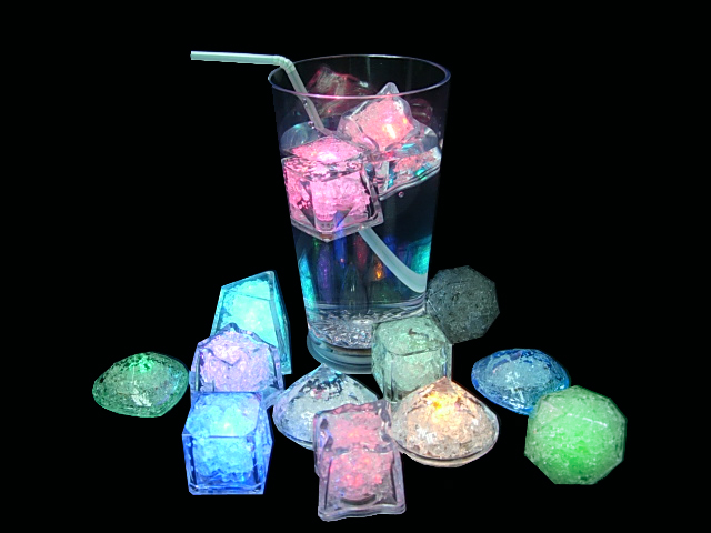 LED Flashing Ice Cubes