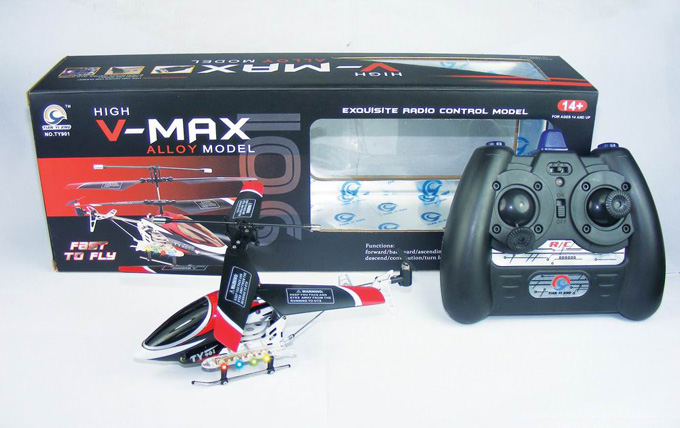 V-MAX ALLOY RC HELICOPTER