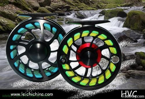 machine cut cnc aluminium fly fishing reel