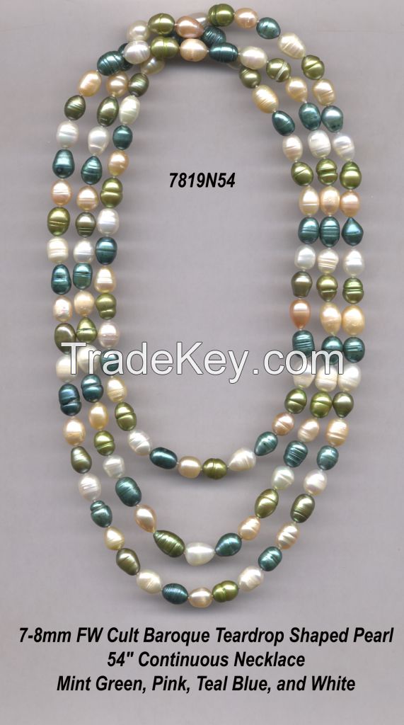 Pearl 54Ã¢ï¿½Â³ Continuous Necklace 