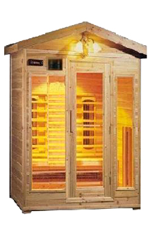 Infrared sauna room