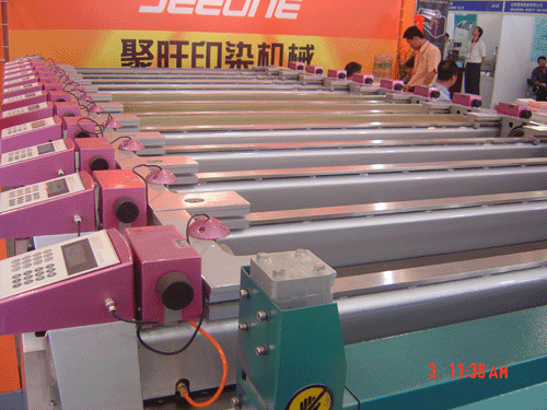 JX-02 Model Digital Rotary Screen Printing Machine