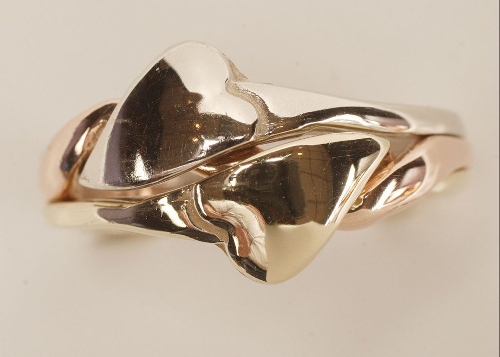 14K Puzzle Ring
