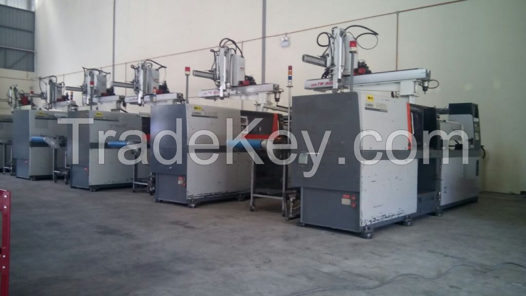 used injection moulding machines manufactured in Japan avialbale in Malaysia 