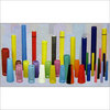 Plastic bobbin, cone, nylon bobbin, polythene bags, textile machinery