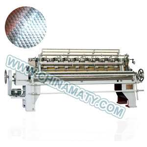 Mechanical multi needles quilting machine