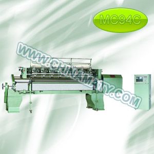 Computerized chain stitch quilting machine