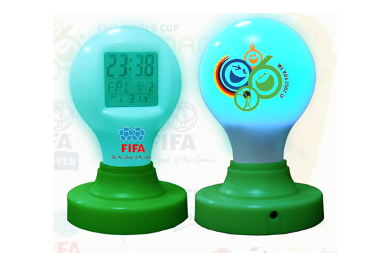 Magic-Bulb Digital Alarm Clock
