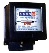 DD862 single phase elctric meter