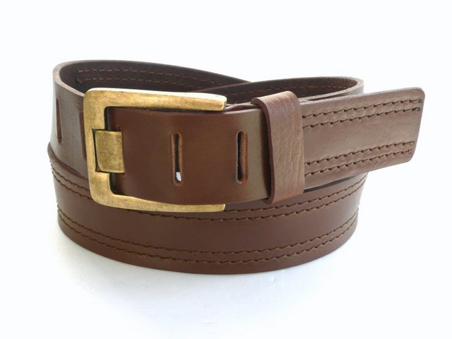 men's leather belt