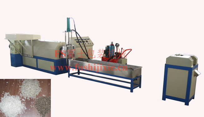 pe/ps recycling and pelletizing machine