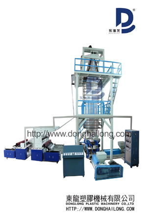 Lower water-cooled film blowing machine