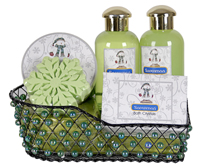 green bath & body gift sets