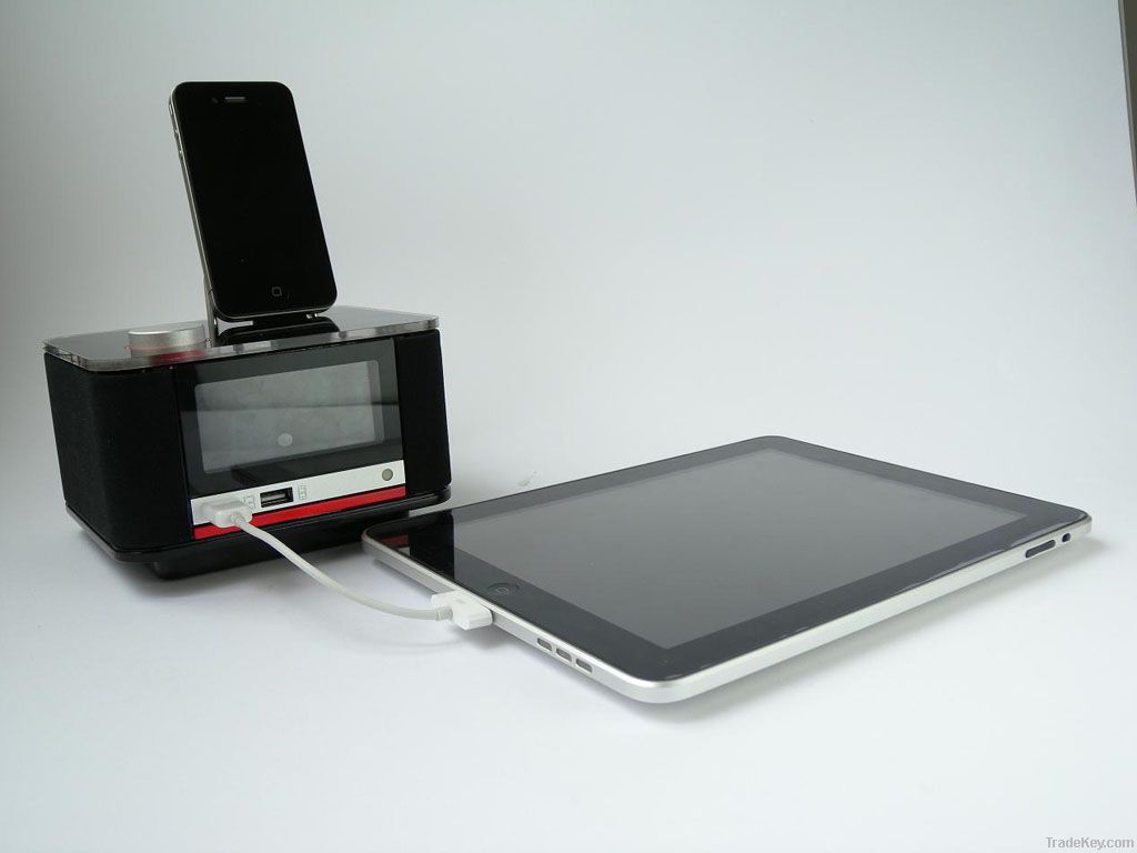 2012 New Portable Docking Station Speaker systemfor iPhone