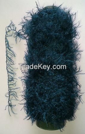 100%Polyester Feather Yarn Fancy Yarn